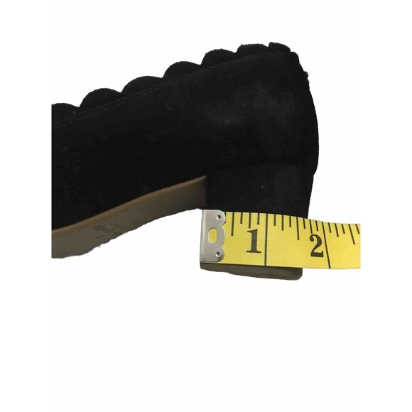 Kate Spade Black Kid Suede Pump/ Shoes Size 6M Black Color - Picture 8 of 13